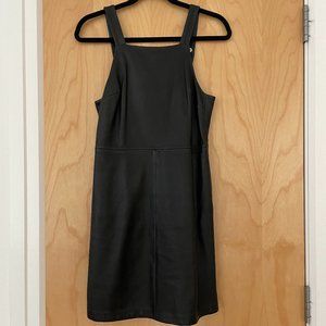 TOPSHOP Genuine Leather Dress